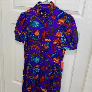 Collectors item- Late 60’s Early 70’s Deadstock Fannye’s Psychedelic Dress